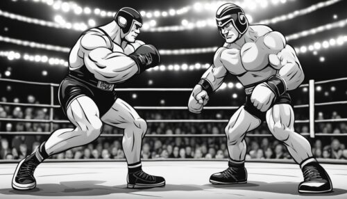 Wrestling Coloring Pages