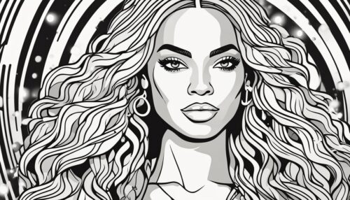 Beyoncé Coloring Pages