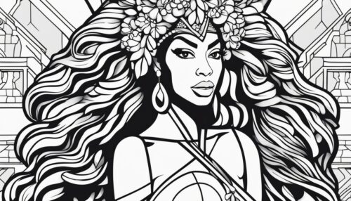 Beyoncé Coloring Pages