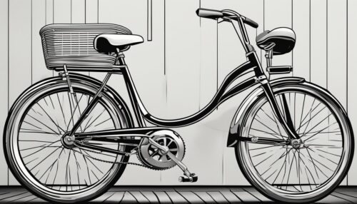 Bicycle Coloring Pages
