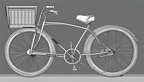 Bicycle Coloring Pages