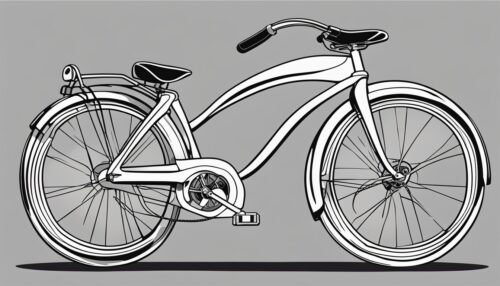 Bicycle Coloring Pages