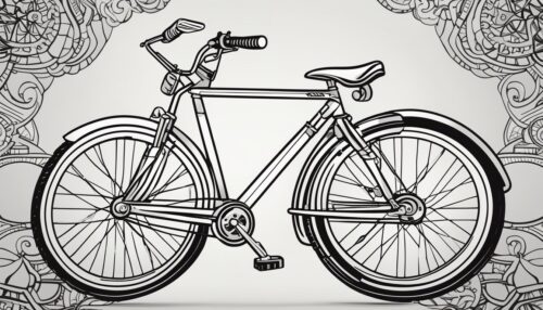 Bicycle Coloring Pages