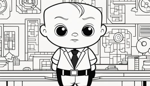 Boss Baby Coloring Pages