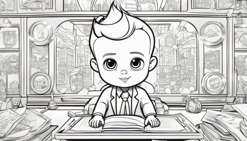Boss Baby Coloring Pages