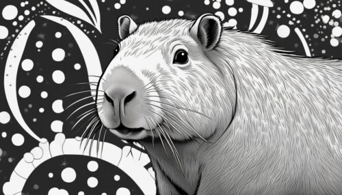 Capybara Coloring Pages