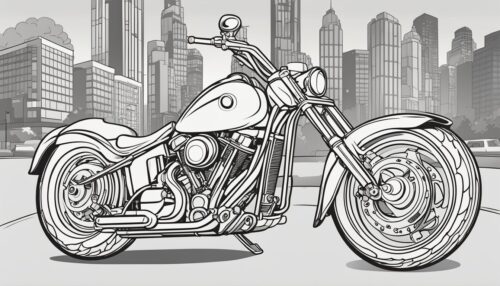 Ghost Rider Coloring Pages