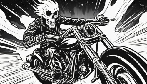 Ghost Rider Coloring Pages