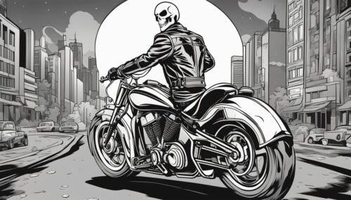Ghost Rider Coloring Pages