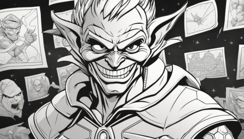 Green Goblin Coloring Pages