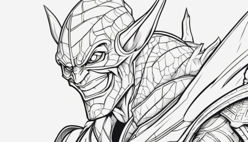 Green Goblin Coloring Pages