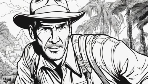 Indiana Jones Coloring Pages