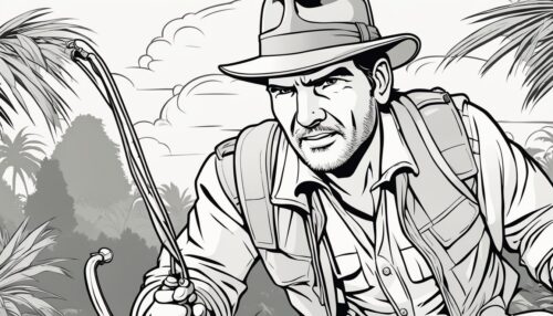 Indiana Jones Coloring Pages