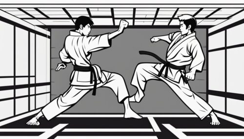 Karate Coloring Pages