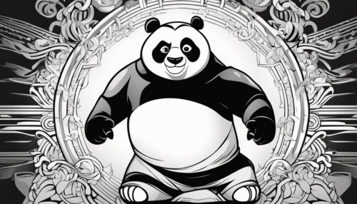 Kung Fu Panda 4 Coloring Pages