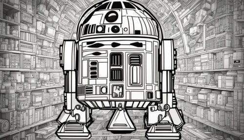 R2-D2 Coloring Pages