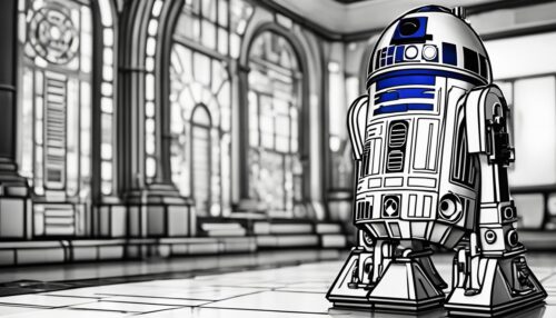 R2-D2 Coloring Pages