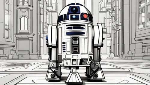 R2-D2 Coloring Pages
