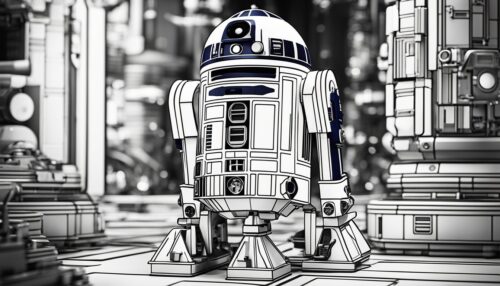 R2-D2 Coloring Pages