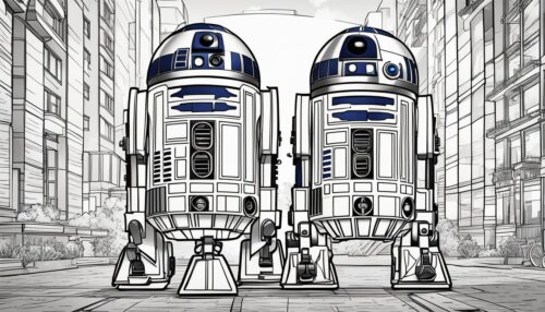 R2-D2 Coloring Pages