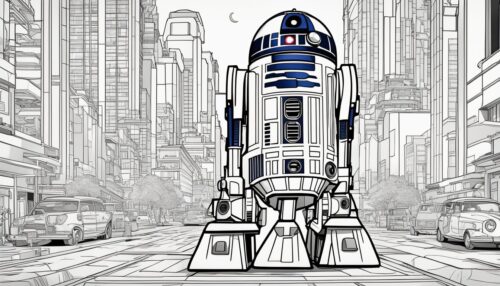 R2-D2 Coloring Pages