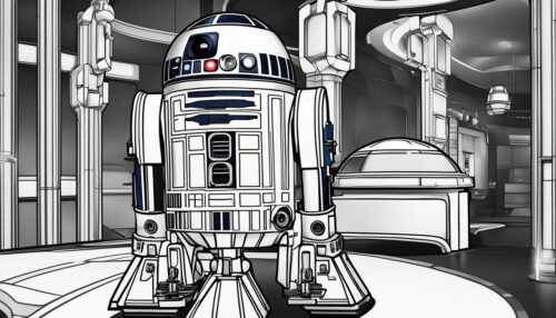 R2-D2 Coloring Pages