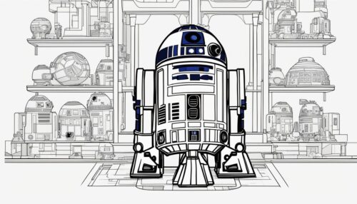 R2-D2 Coloring Pages