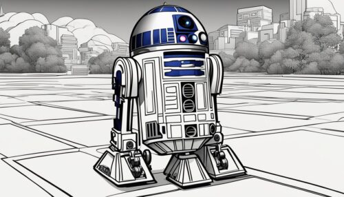 R2-D2 Coloring Pages