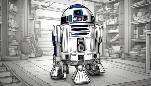 R2-D2 Coloring Pages