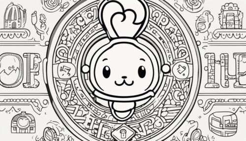 Tamagotchi Coloring Pages