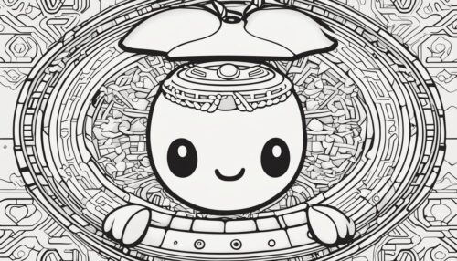 Tamagotchi Coloring Pages