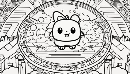 Tamagotchi Coloring Pages
