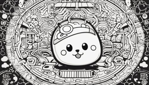 Tamagotchi Coloring Pages