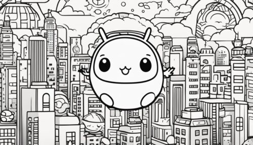 Tamagotchi Coloring Pages