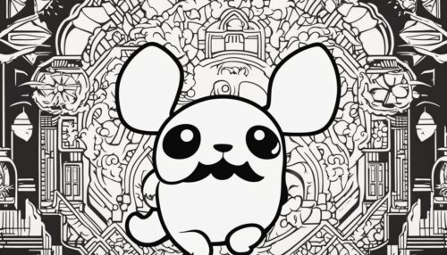 Tamagotchi Coloring Pages