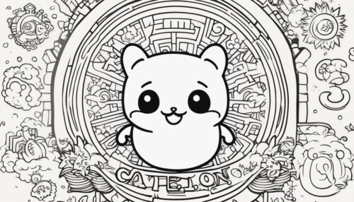 Tamagotchi Coloring Pages