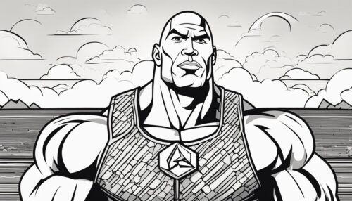The Rock Coloring Pages