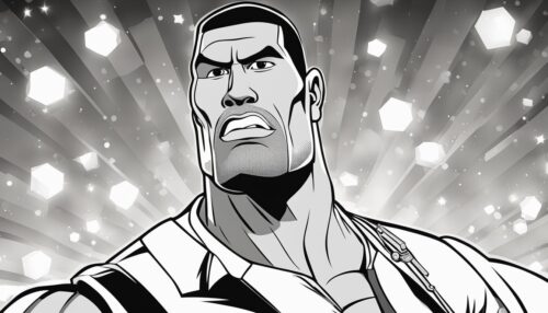 The Rock Coloring Pages