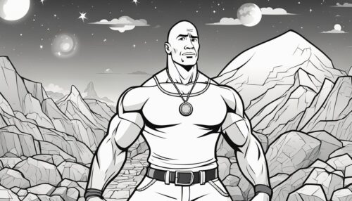 The Rock Coloring Pages