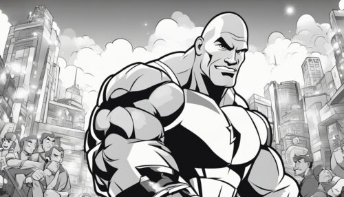 The Rock Coloring Pages