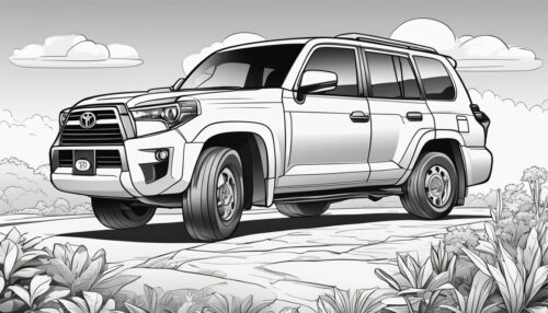 Toyota Coloring Pages