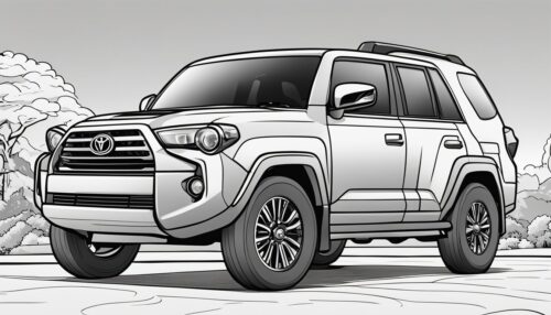 Toyota Coloring Pages