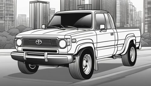 Toyota Coloring Pages