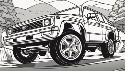 Toyota Coloring Pages