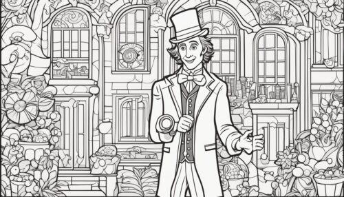 Willy Wonka Coloring Pages