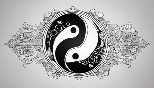 Yin Yang Coloring Pages