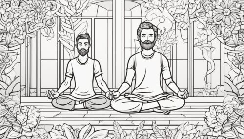 Yoga Coloring Pages