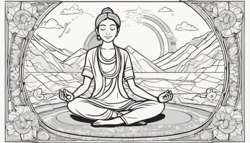 Yoga Coloring Pages