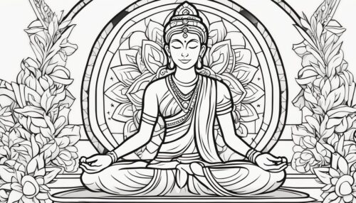 Yoga Coloring Pages